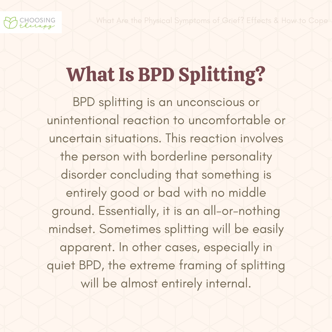 What Is BPD Splitting 