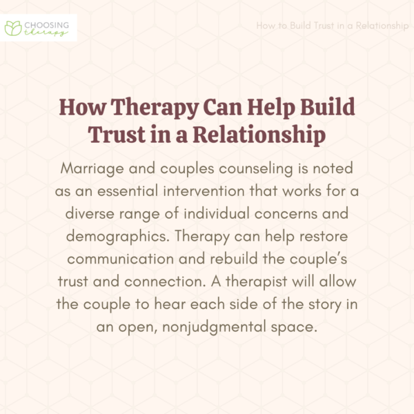 How To Build Trust In A Relationship: 22 Tips