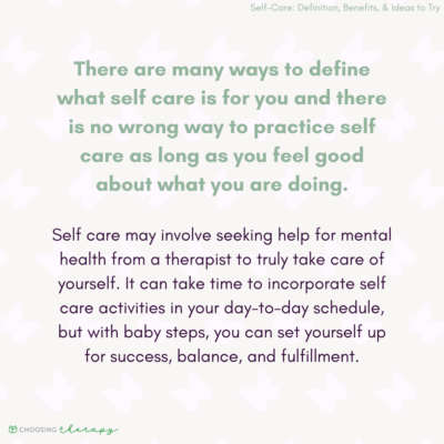 The Benefits of Self-Care on Your Mental Health
