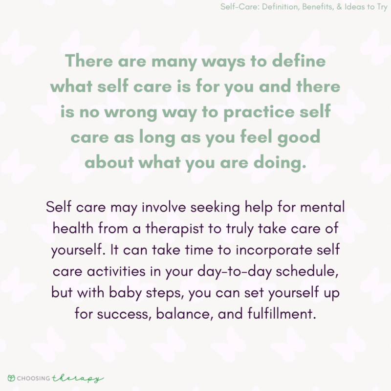 The Benefits of Self-Care on Your Mental Health