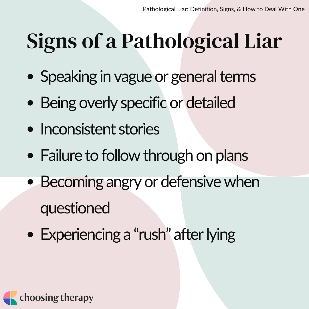 Pathological Liar Definition Signs How To Deal With One Choosing 