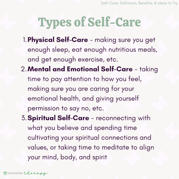 The Benefits of Self-Care on Your Mental Health