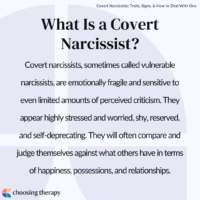 15 Signs of a Covert Narcissist