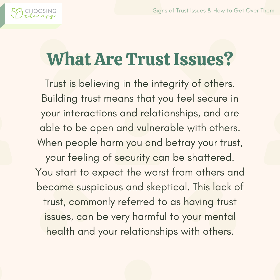 essay on trust issues