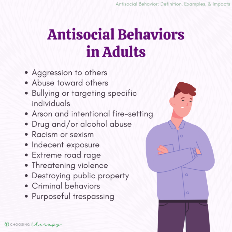 How to Spot Antisocial Behavior