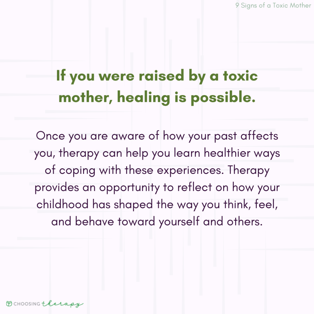 9 Signs Of A Toxic Mother And The Effects Of Being Raised By One