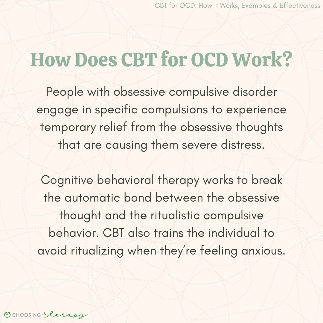 CBT For OCD How It Works Examples Effectiveness