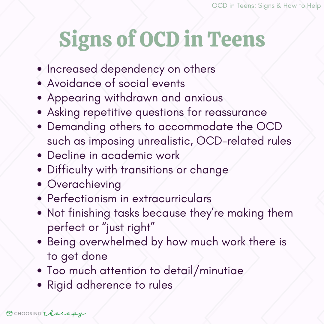 What Does OCD in Teens Look Like?