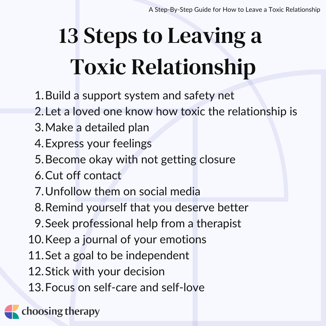 11 Tips For Leaving A Toxic Relationship