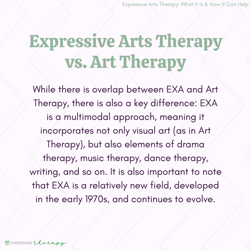 Expressive Arts Therapy Vs Art Therapy