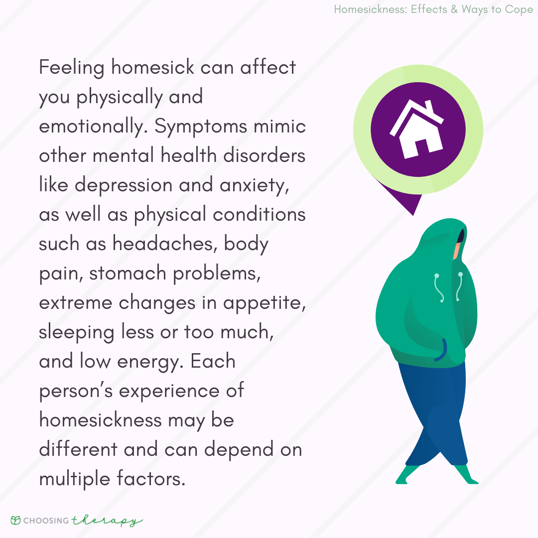 Homesickness: Effects & 7 Ways To Cope - Choosing Therapy