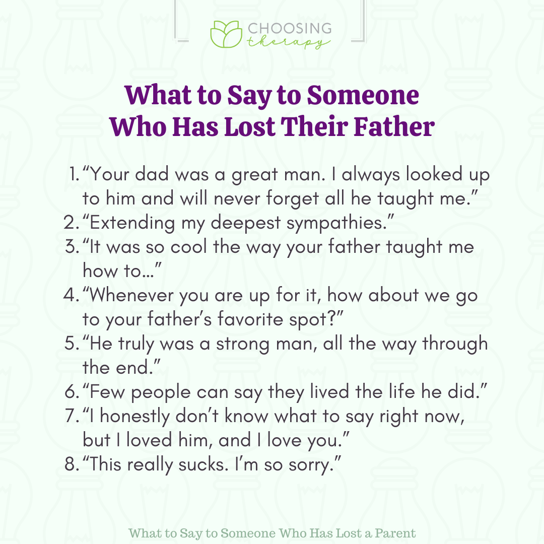 What Should You Say To Someone Who Lost A Loved One Printable Templates