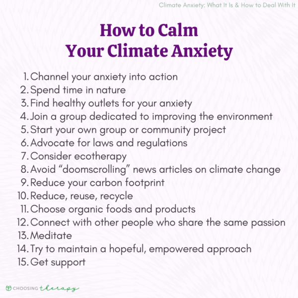 How to Deal With Climate Anxiety