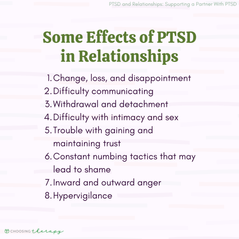 8 Ways Ptsd Affects A Relationship & How To Improve