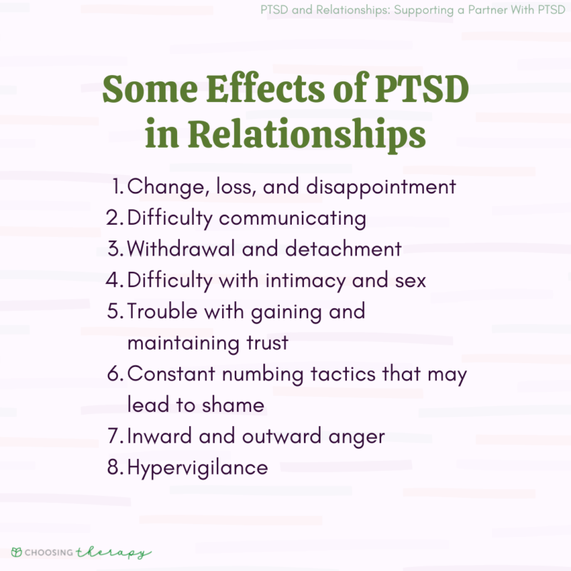 8 Ways PTSD Affects a Relationship & How to Improve