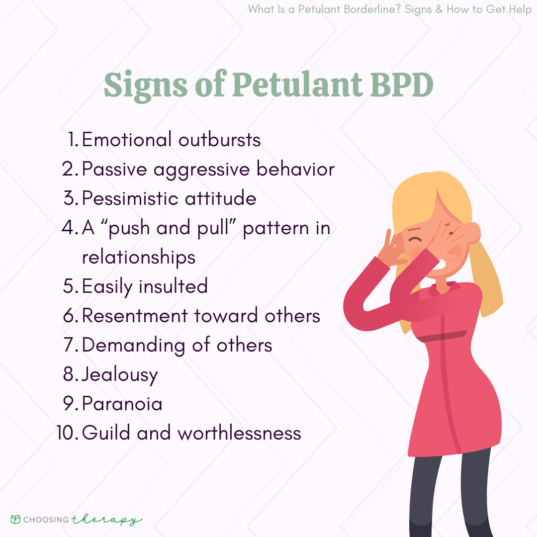 What Is Petulant Borderline Personality Disorder 