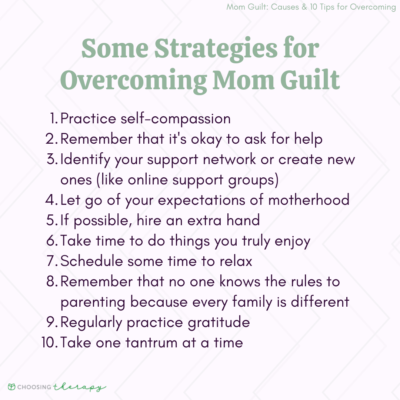 13 Tips for Overcoming Mom Guilt