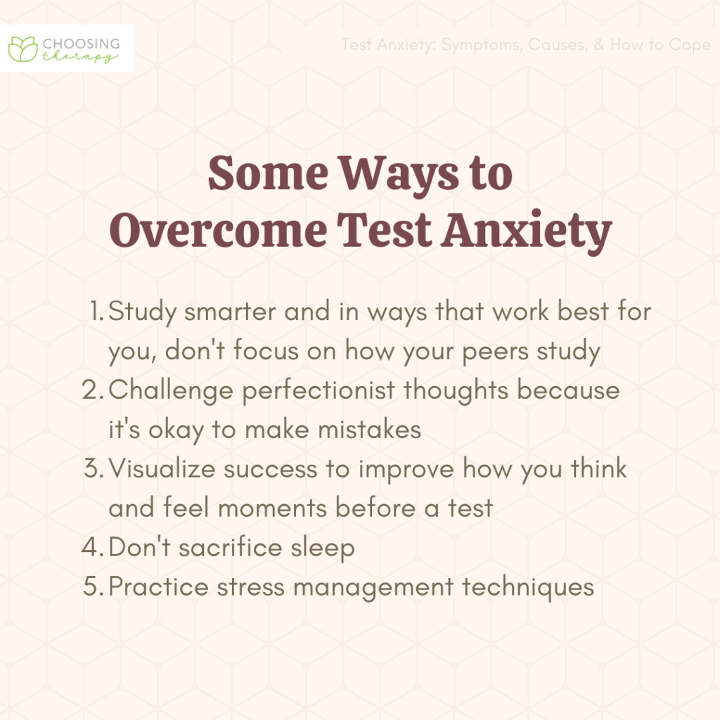 Test Anxiety: Symptoms, Causes, & How to Cope