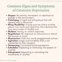 Catatonic Depression: Signs, Symptoms, & Treatments