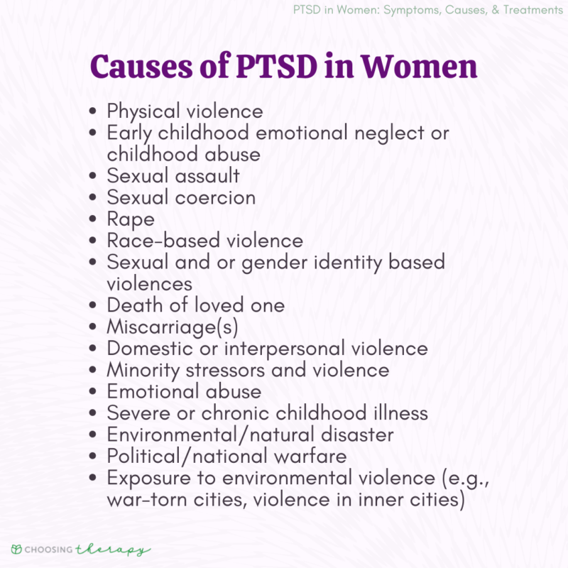 What Does PTSD in Women Look Like?