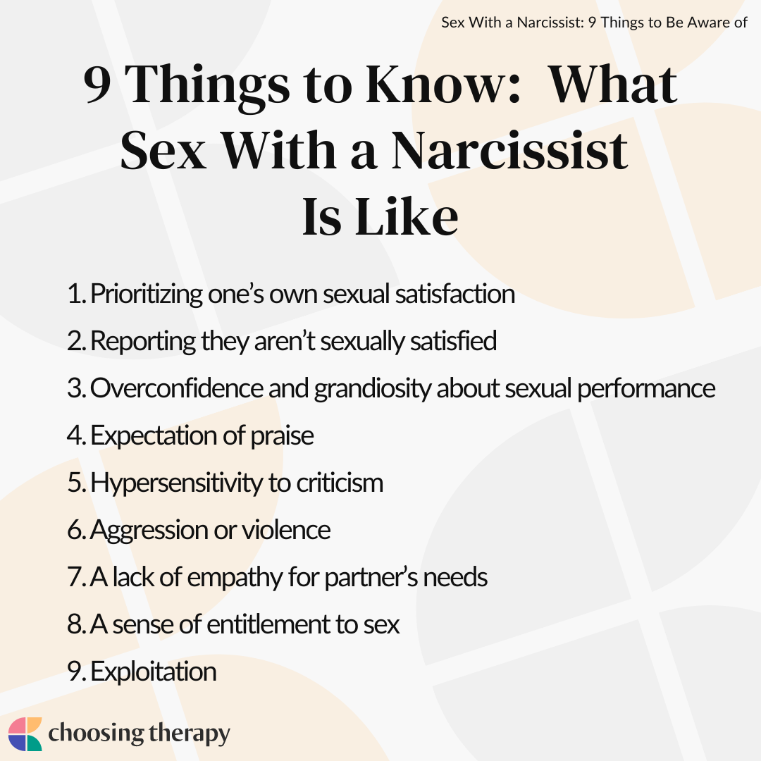 What Sex with a Narcissist Is Like: 9 Red Flags to Watch For