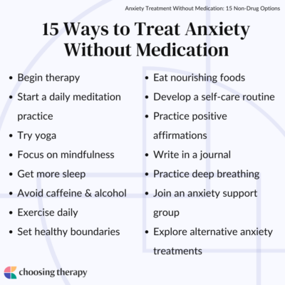 17 Effective Ways to Treat Anxiety Without Medication