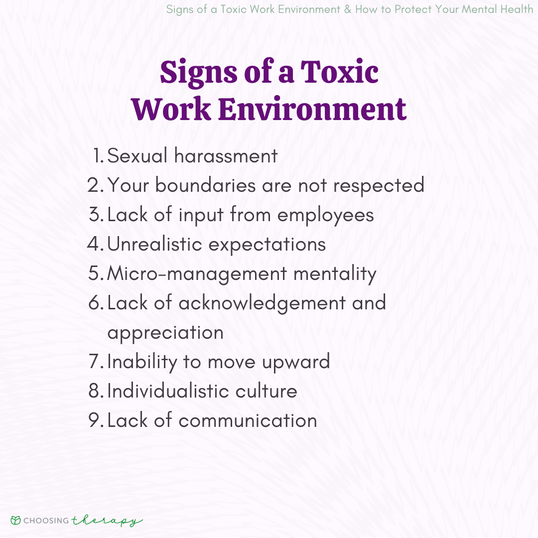Top 20 Signs of a Toxic Workplace & How to Survive It in 2022