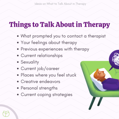 20 Things to Talk about in Therapy