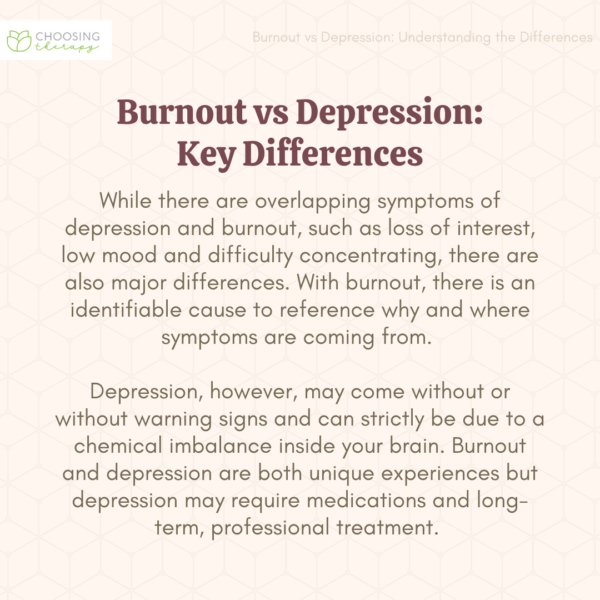 Am I Experiencing Burnout or Depression?