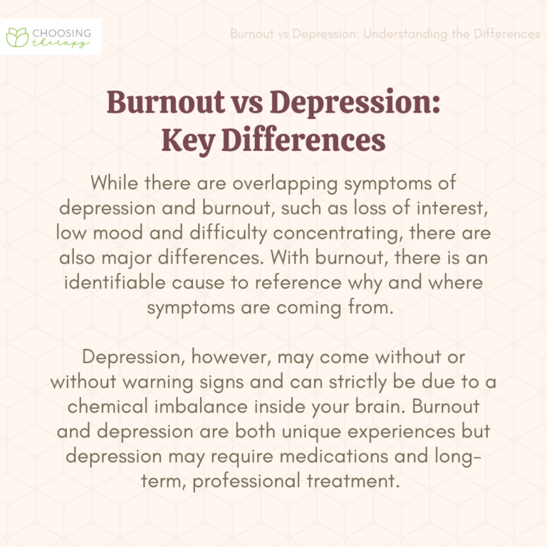 Am I Experiencing Burnout Or Depression?