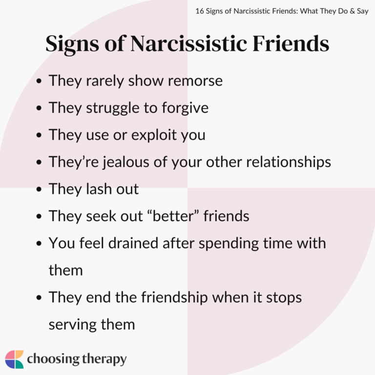 16 Signs Your Friend is a Narcissist: What They Say & Do