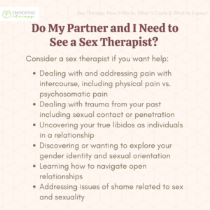 How Does Sex Therapy Work?