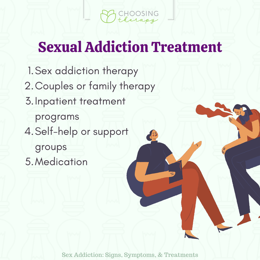 Sex Addiction Signs Symptoms And Treatments