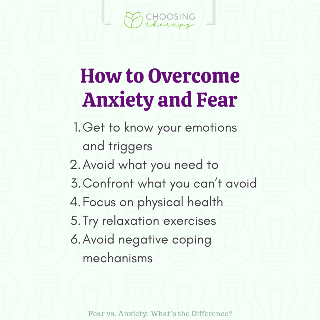 Fear vs. Anxiety: What’s the Difference?