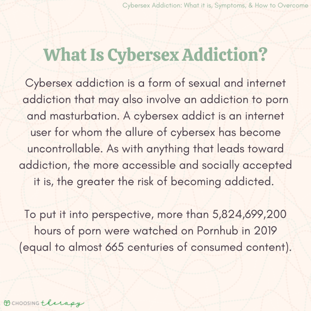 What Is Cybersex Addiction 