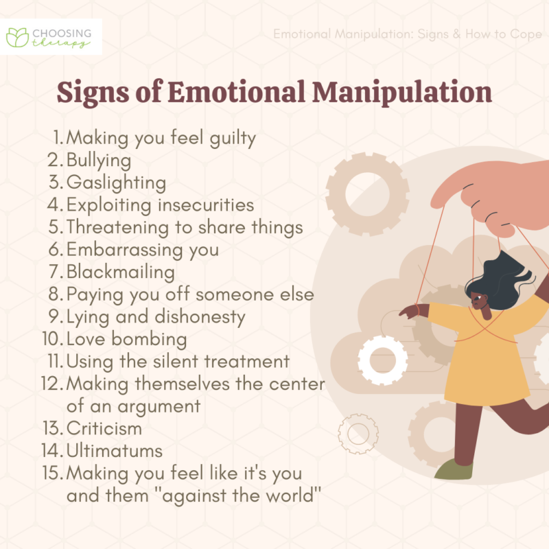 15 Signs of Emotional Manipulation