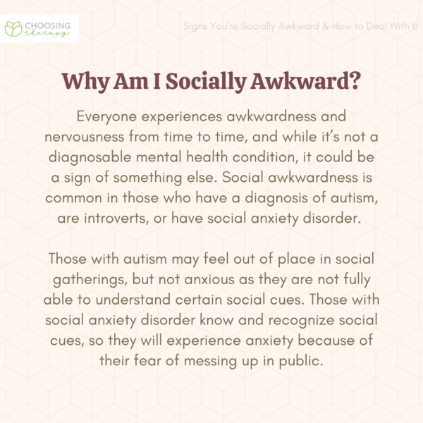 How To Know If You’re Socially Awkward (& What To Do About It)