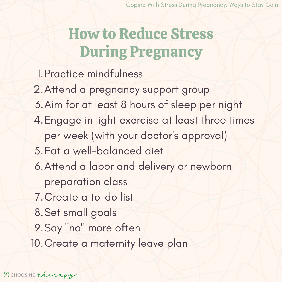 Coping With Stress During Pregnancy 10 Ways To Stay Calm 