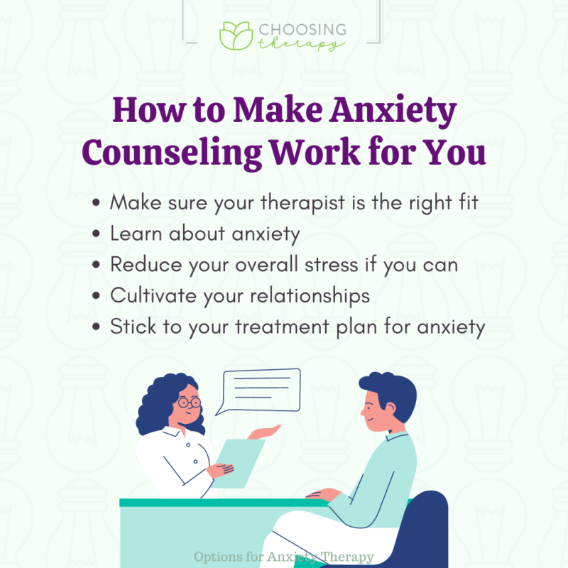 8 Options for Anxiety Therapy