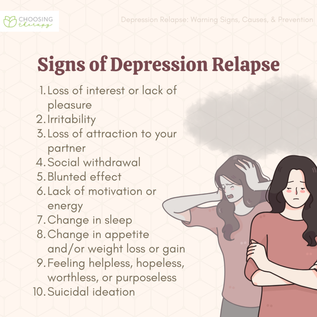 Warning Signs of a Depression Relapse