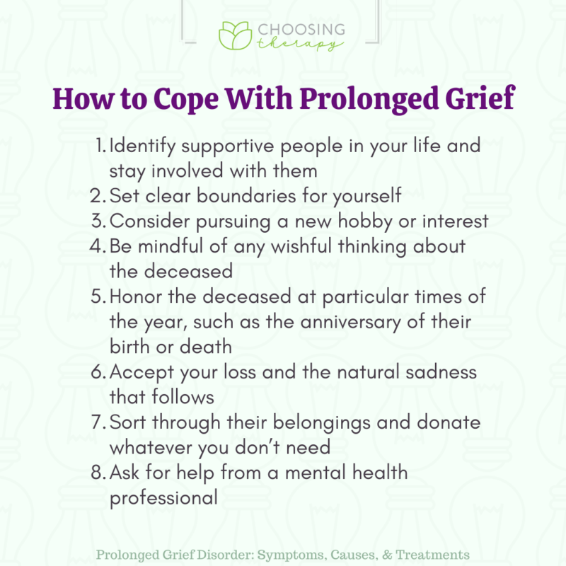 Prolonged Grief Disorder: Symptoms, Causes, & Treatments