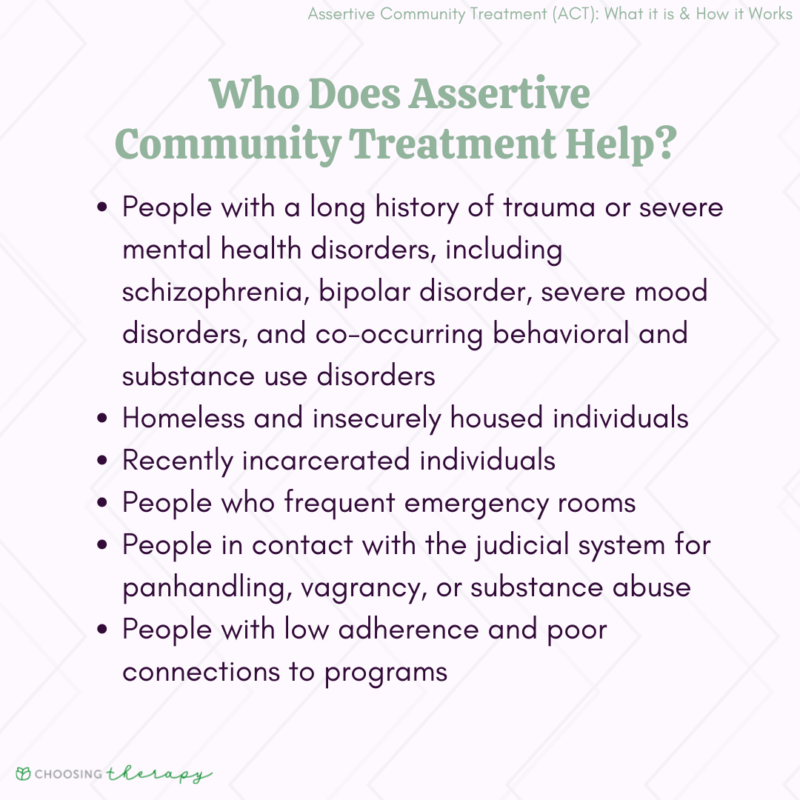 What Is Assertive Community Treatment?