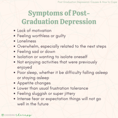 How to Overcome Post Grad Depression