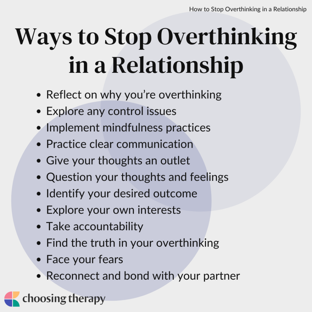 11 Ways To Stop Overthinking In Relationships From A Therapist 
