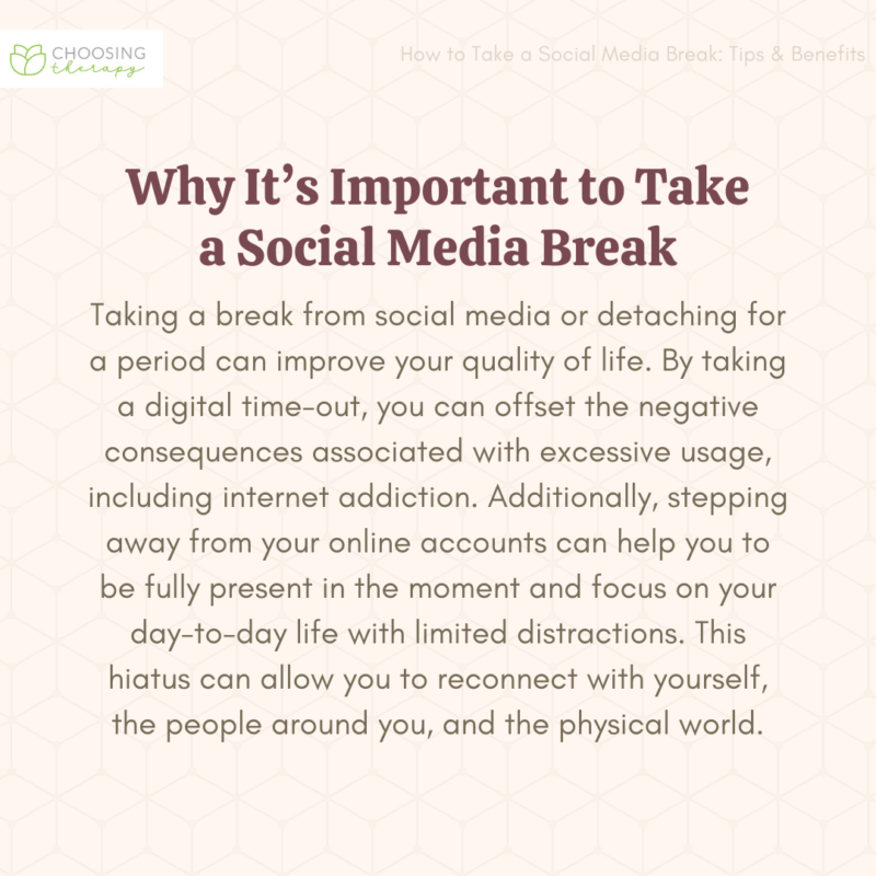 The Benefits of Taking a Break From Social Media (and How to Do It)