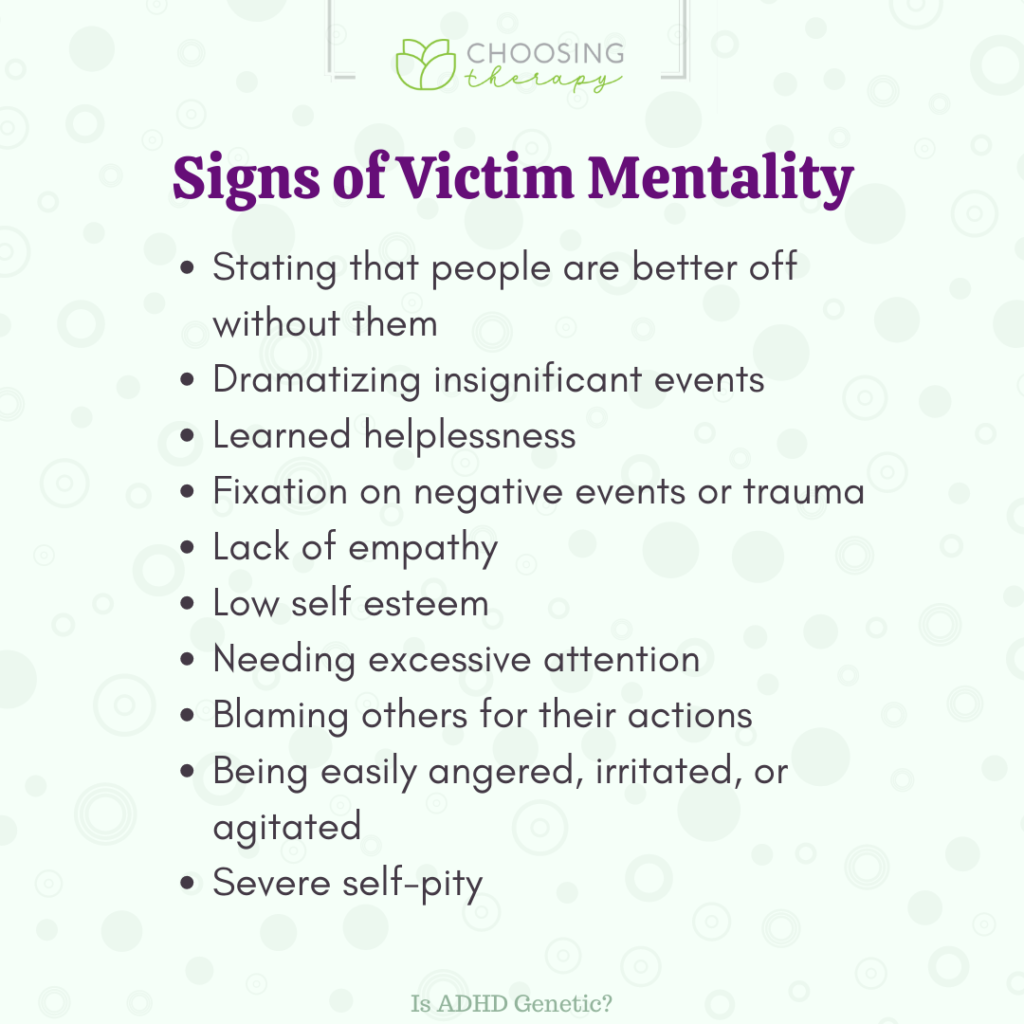 What Is a Victim Mentality?