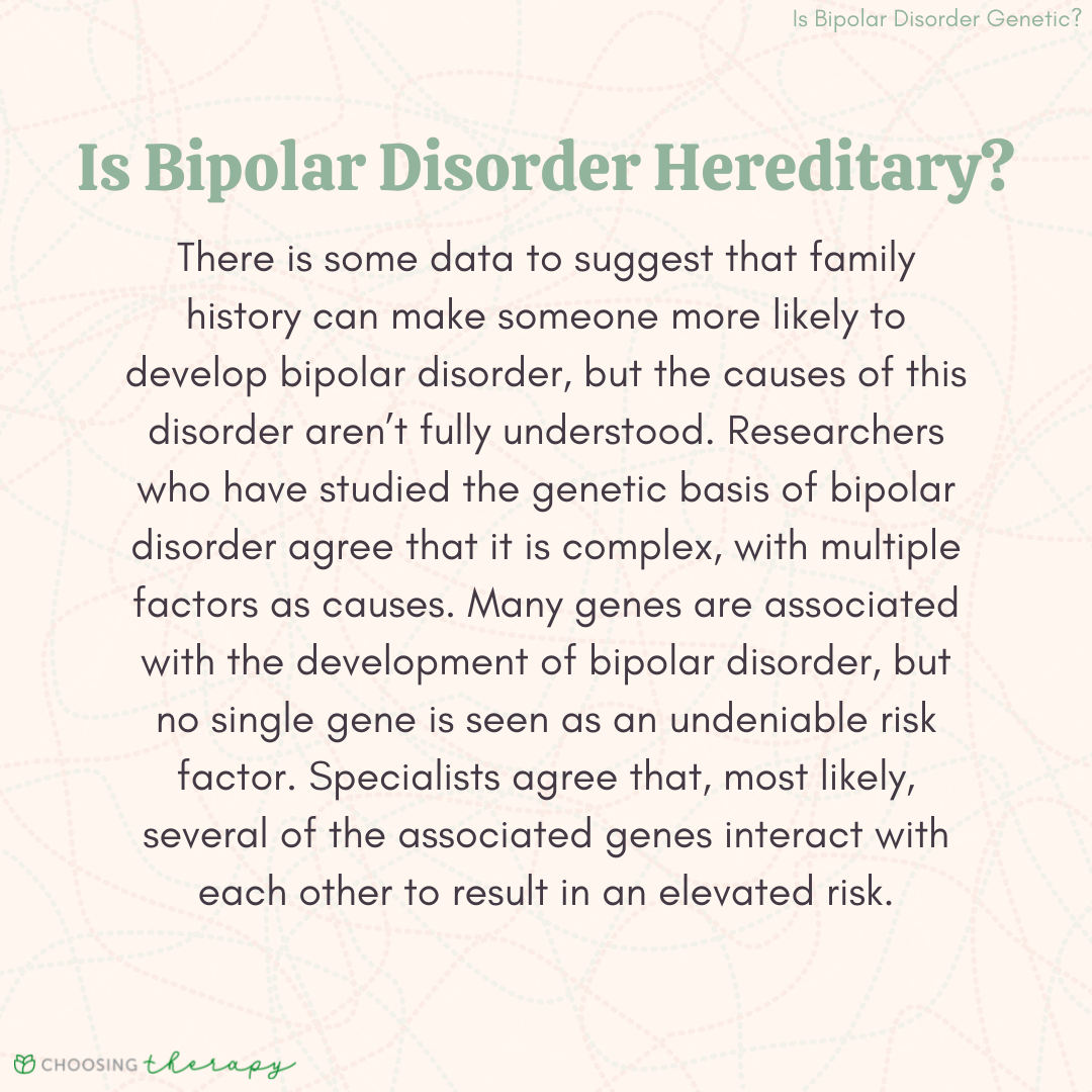 Is Bipolar Genetic 