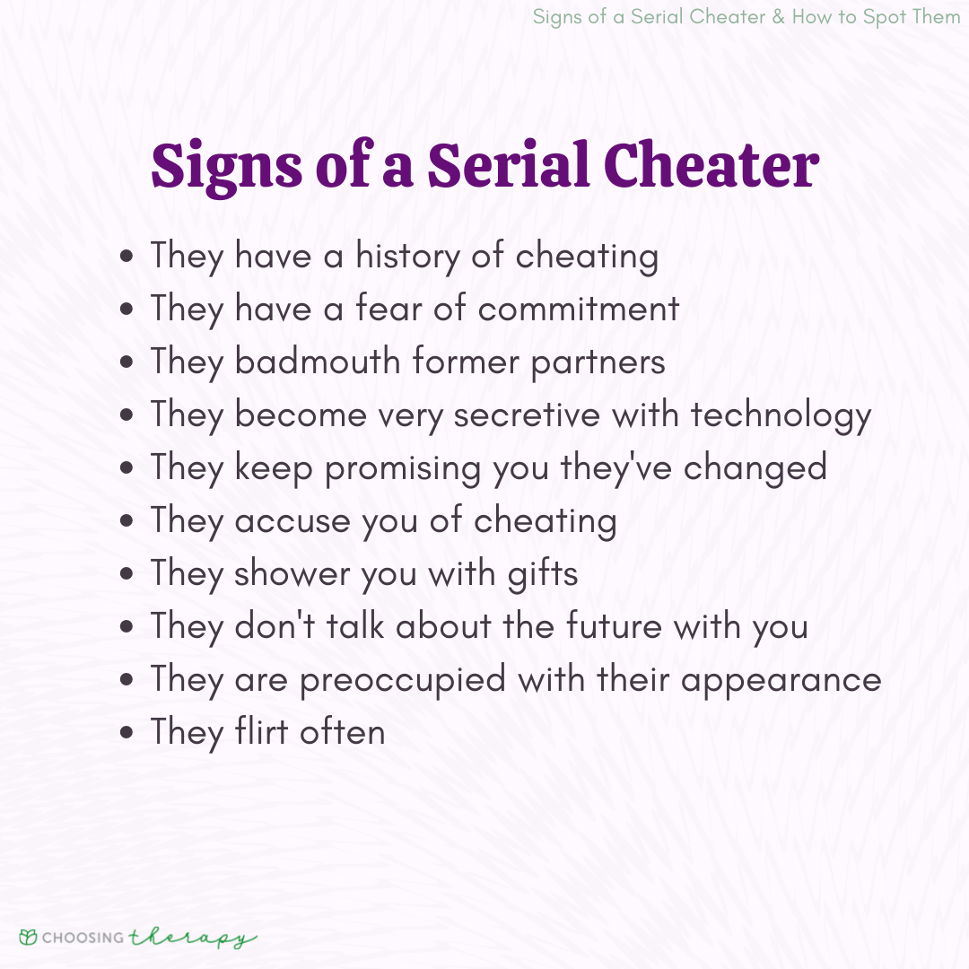 20 Signs of a Serial Cheater & How to Spot Them