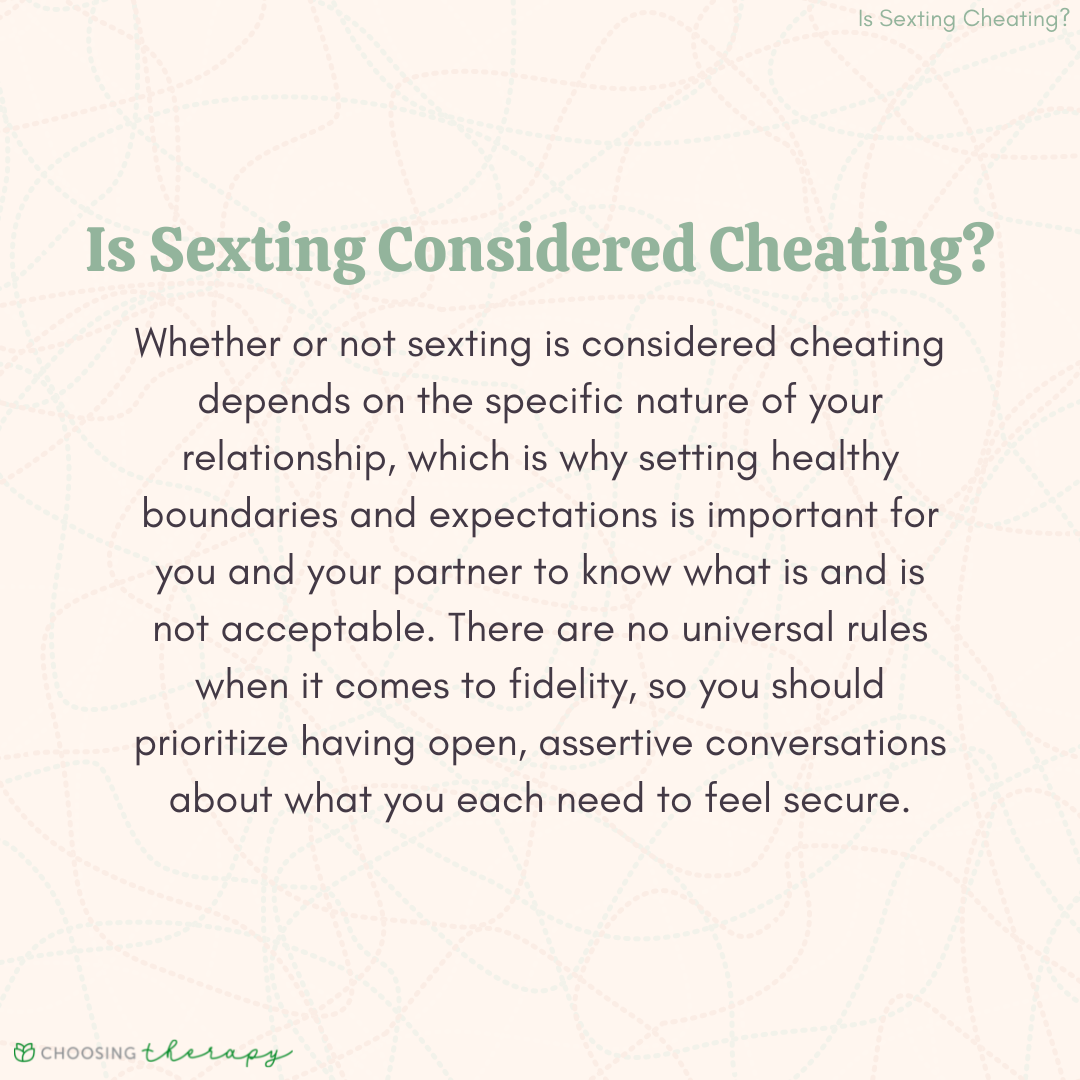 Is Sexting Cheating Here S What You Can Do About It