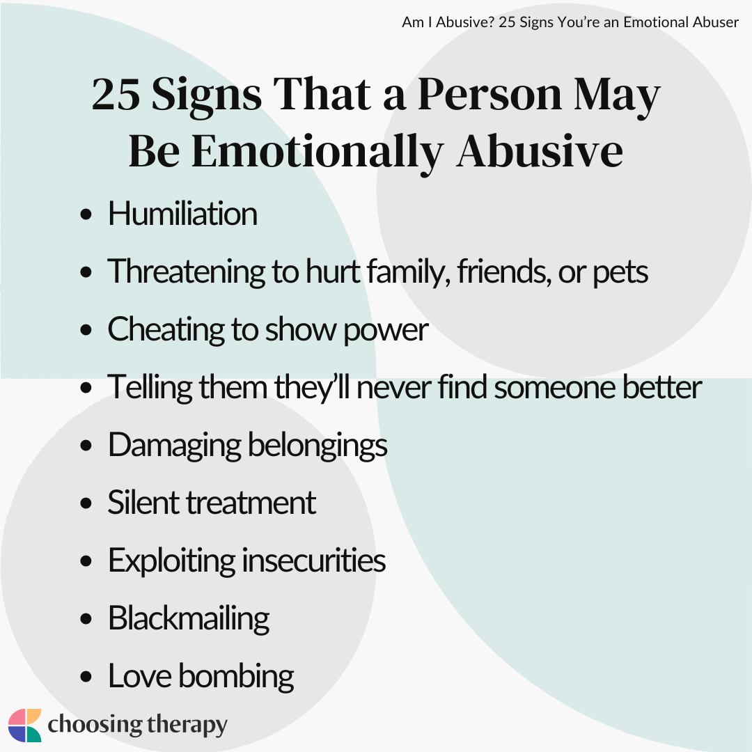 Are You Abusive or Being Abused? Understanding the Differences